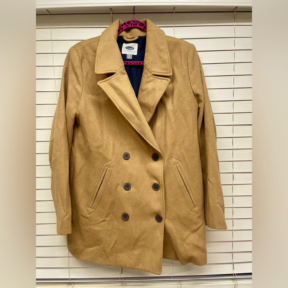 Camel Old Navy Peacoat